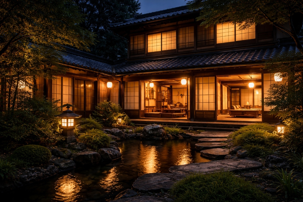 Villa tradicional japonesa